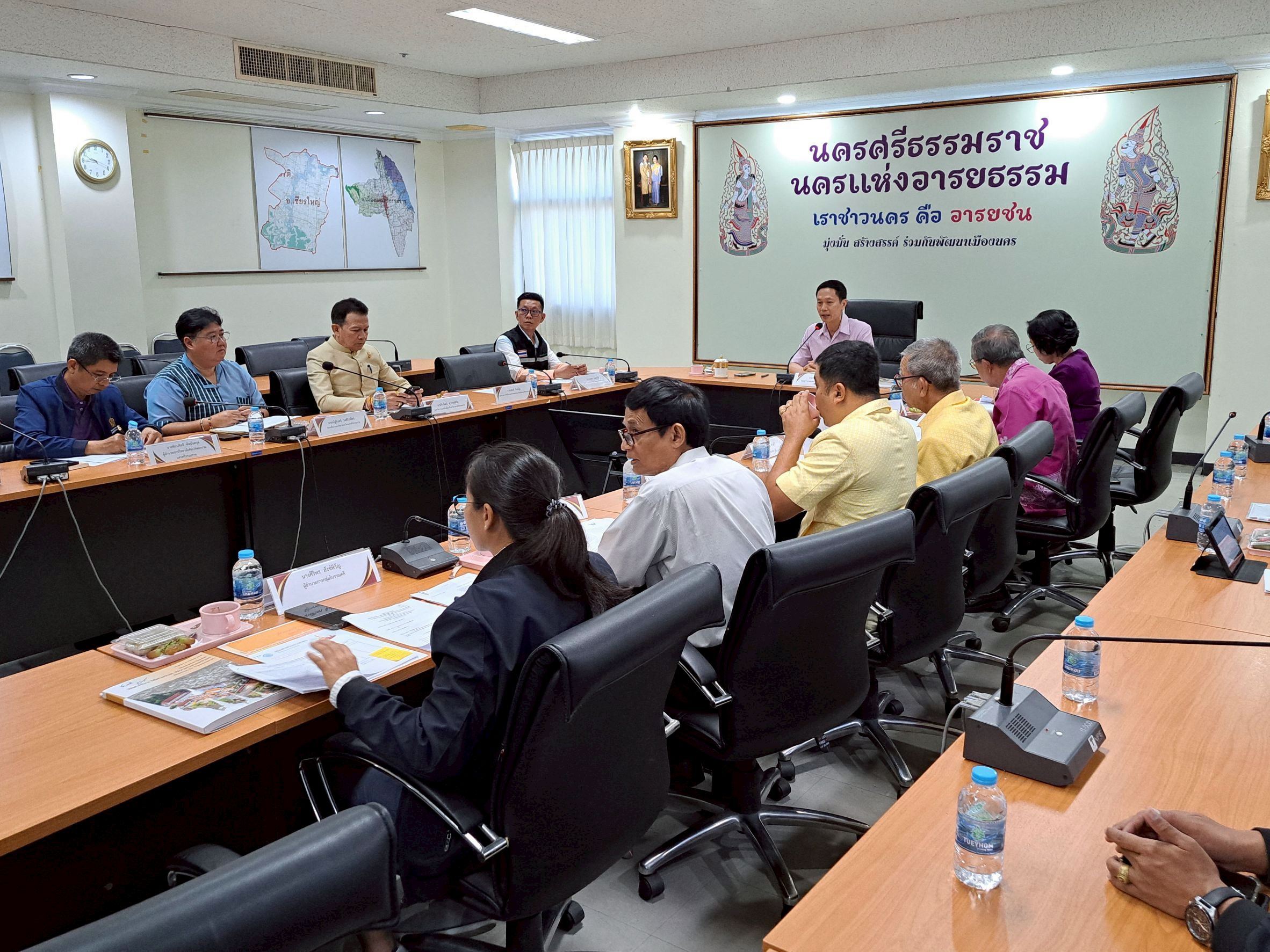 การประชุมนำเสนอวัดพระธาตุเป็นมรดกโลก